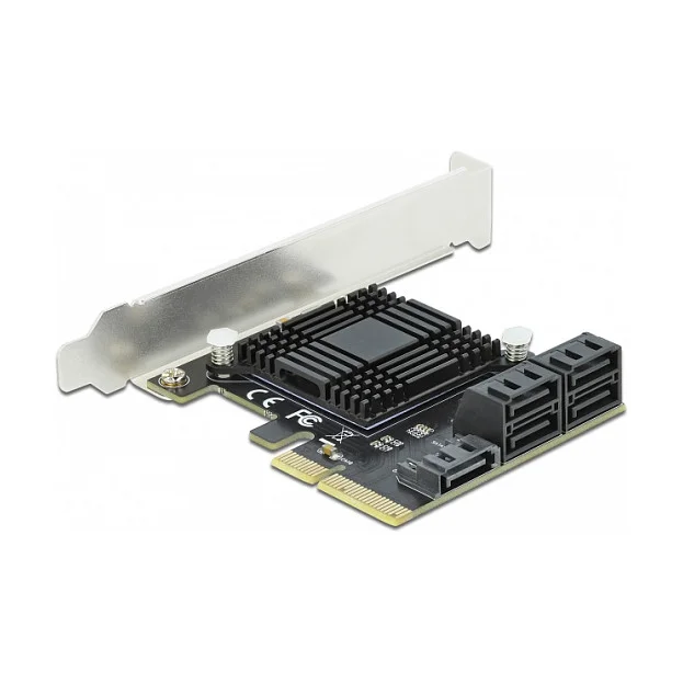 5 Port SATA PCI Express x4 Karte - Low Profile Formfaktor