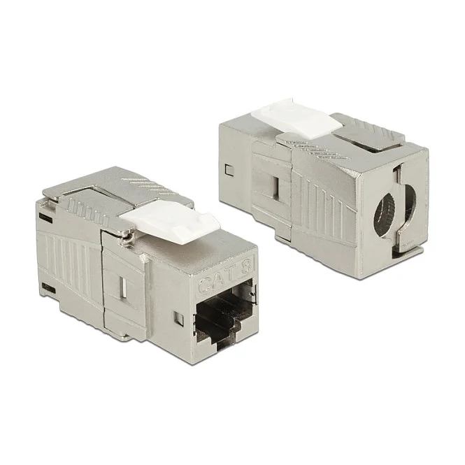 Keystone Modul RJ45 Buchse Cat.8.1 werkzeugfrei