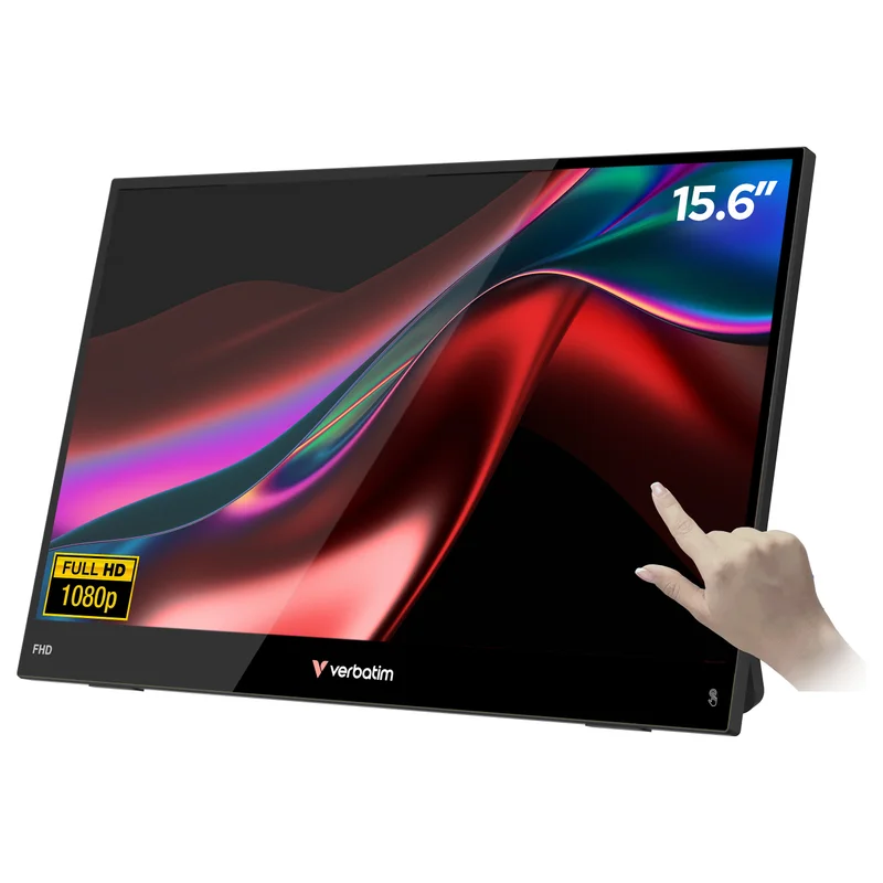 Verbatim Portable Monitor 15,6" Full HD Touchscreen Monitor