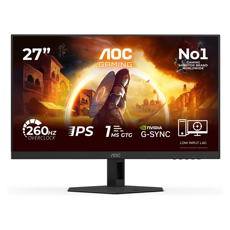 60,5cm/27" (1920x1080) AOC 27G4ZRE 16:9 FHD FastIPS 260Hz 1ms HDMI DP Black