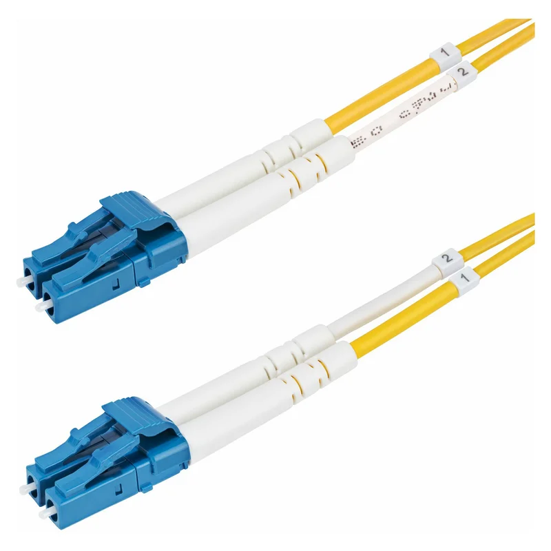 STARTECH.COM 2meter LWL Patchkabel LC LC UPC Singlemode OS2 Duplex 9/125um 10Gbit LSZH Glasfaserkabel