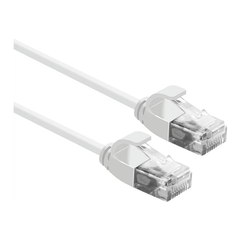 ROLINE UTP DataCenter Patchkabel Cat.6A (Class EA), LSOH, slim, wei, 3 m