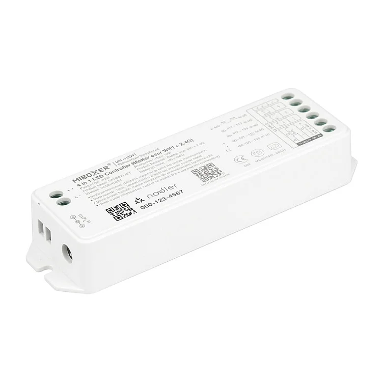LED Controller Matter-Serie 5in1 RGB-WW (RGB-CCT) DC12~24V Matter Over WiFi + 2.4G *Milight/Miboxer*