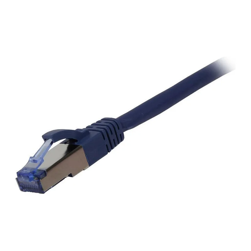 Synergy21 Patchkabel RJ45, CAT6A 500Mhz, 40m, blau, S-STP(S/FTP), AWG26, LSZH,