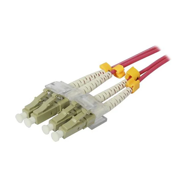 Synergy21 LWL-2-Faser-Patchk. 5mtr.LC-LC, 50/125um,OM4, AD=2mm,