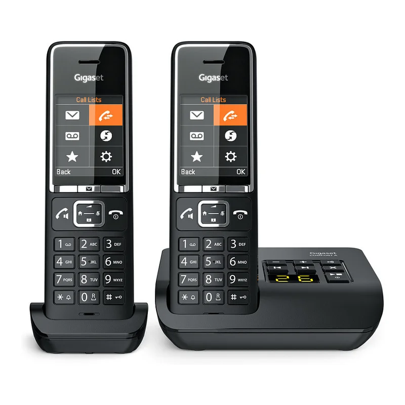 Gigaset Comfort 550A duo schwarz/chrom