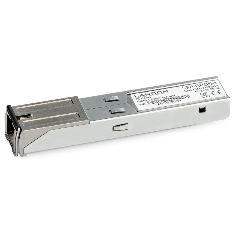 LANCOM SFP-GPON-1module for direct operation on passive FTTH connections Support for LANCOM Routers