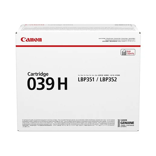 Canon Cartridge CRG-039H CRG039H Black Schwarz (0288C001)