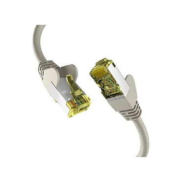 EFB CAT6a GRAU 10m Patchkabel S/FTP PIMF