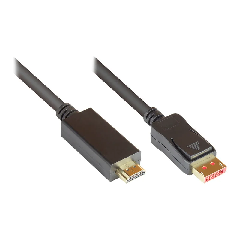 Good Connections Kabel DP1.4-St.-HDMI2.0-St. schwarz 5m