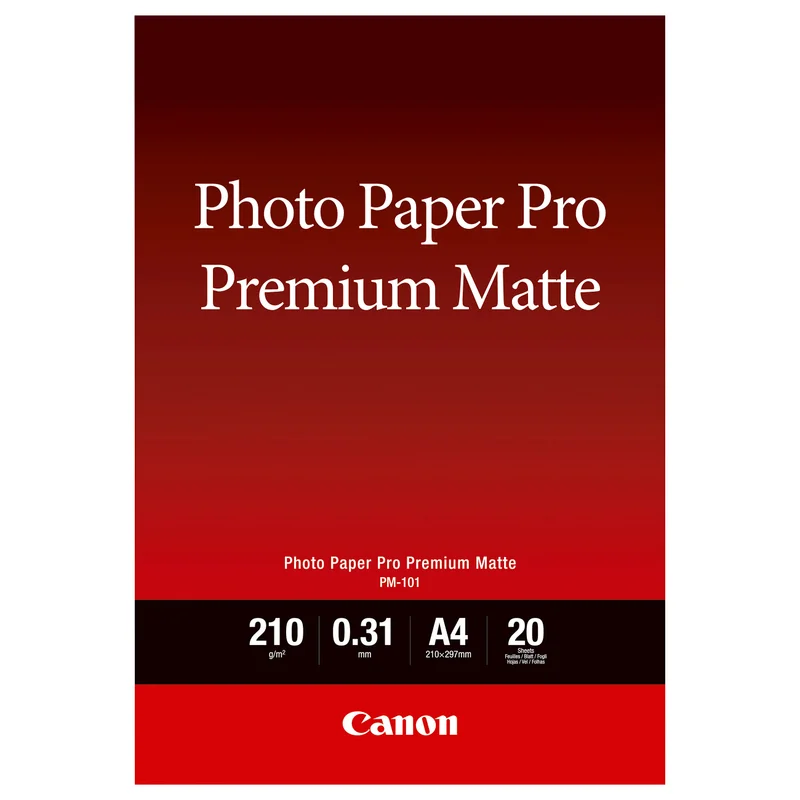 CANON Photo Paper Premium Matte A4 20 Blatt