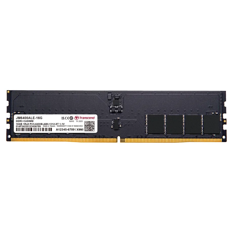 16GB Transcend PC 6400 CL52 JM6400ALE-16G, CUDIMM