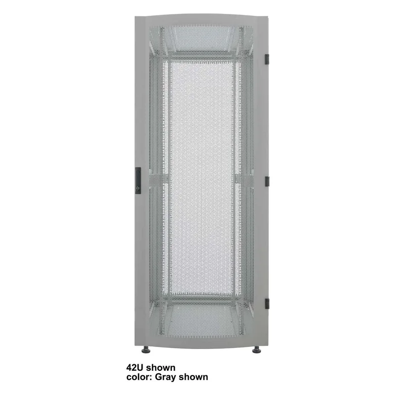 INTELLINET 48,3 cm 19 Zoll Serverschrank Premium Line 36 HE 1767x800x1000mm HxBxT Flatpack Traglast 2000kg schwarz