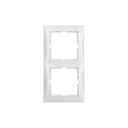 Berker 1012 89 89 Rahmen 2f S.1 pws glänzend