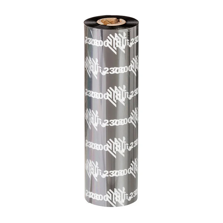 ZEBRA Farbband Wachs 2300 110mmx74m schwarz,Thermotransfer,12erPack