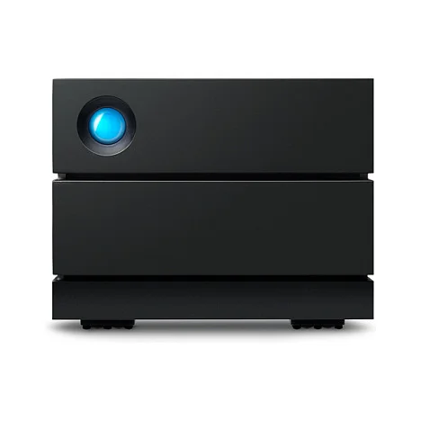 8TB LaCie 2big RAID (schwarz, USB-C 3.2 (5 Gbit/s))
