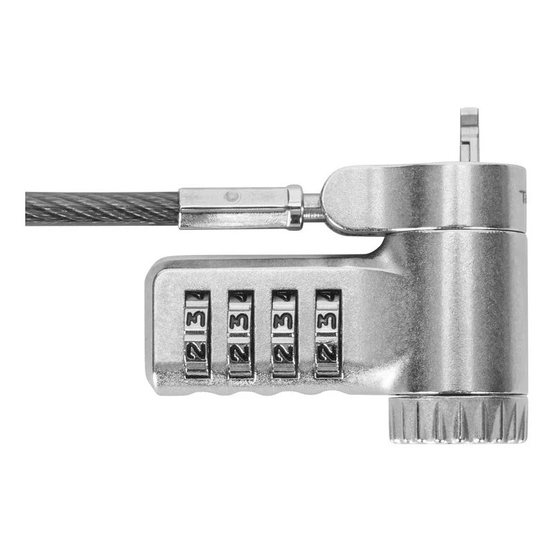 Targus DEFCON - Sicherheitskabelschloss - Silber - 2 m