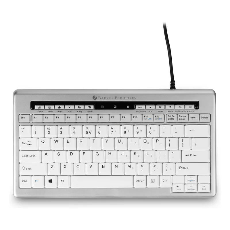 BakkerElkhuizen S-Board 840 Design Tastatur si/sw US-Layout retail