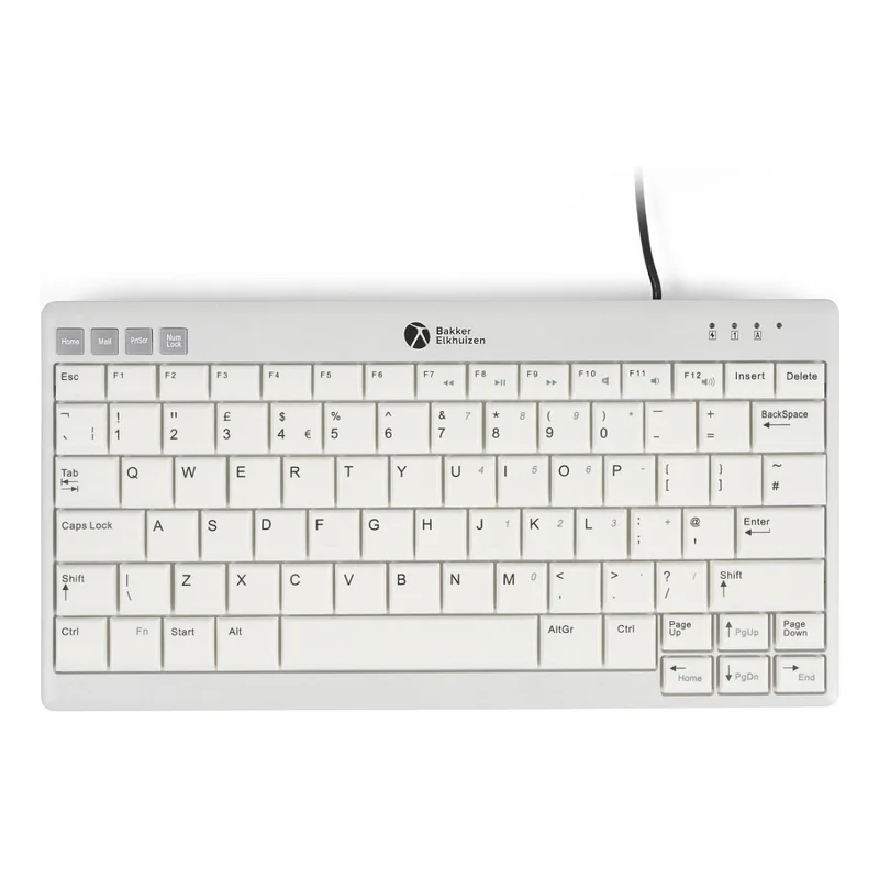 BakkerElkhuizen Tastatur Ultraboard 950 V2 Compact UK Layout retail