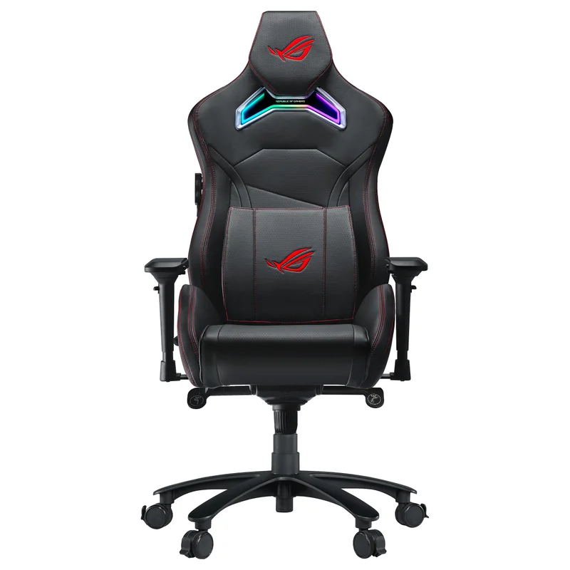 ASUS ROG Chariot X Gaming-Stuhl - Aura RGB Beleuchtung, 4D-Armlehnen, Schwarz