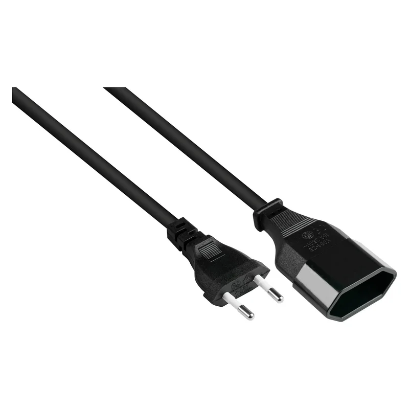 Good Connections Euro-Verlängerung schwarz 0,5m