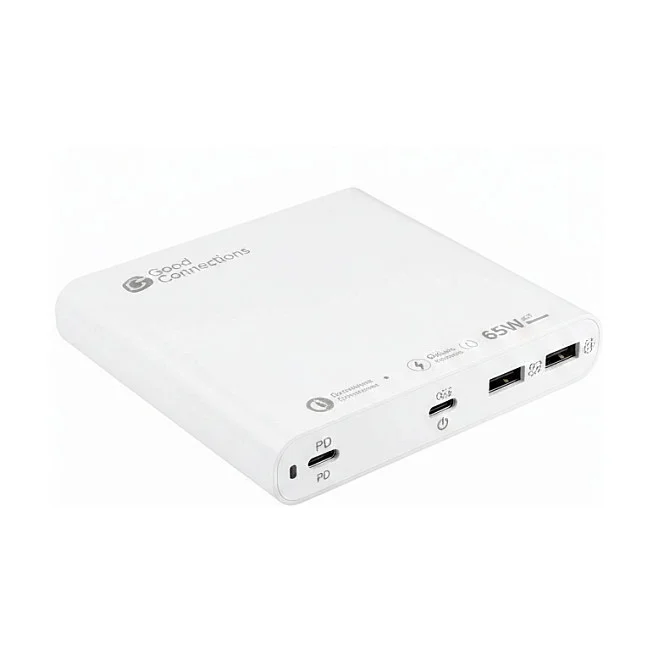 Good Connections USB-Desktop-Schnellladestation 65W 3Port