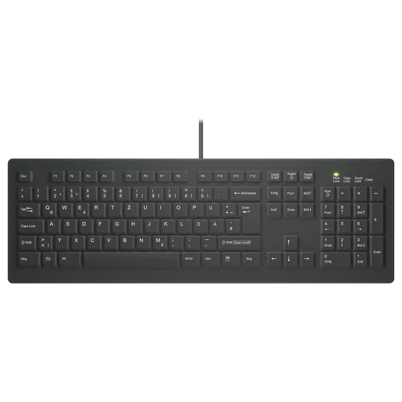 Cherry ACTIVE KEY MTA AK-C8100 Corded DE-Layout schwarz