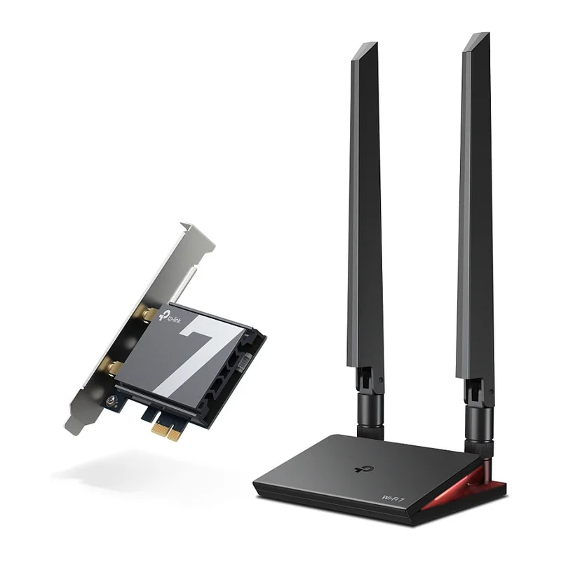 TP-Link Archer TBE550E BE9300 Tri-Band Wi-Fi 7 BT PCI Adapter