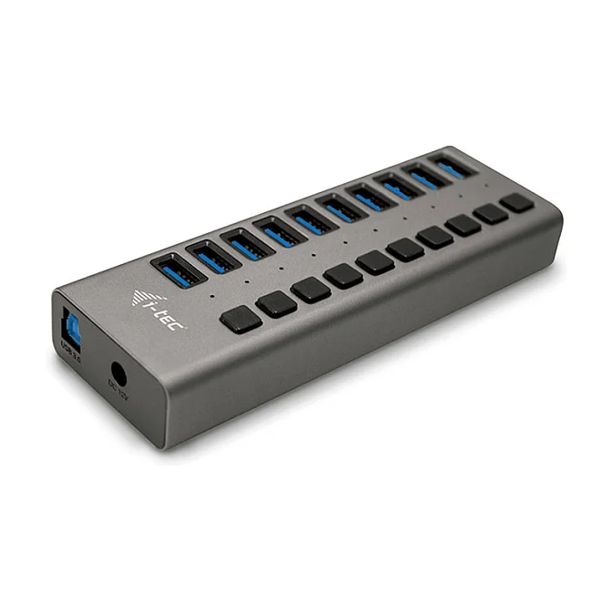 D I-TEC USB 3.0 HUB 10 PORT 48 W