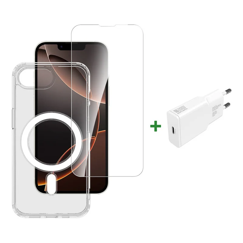 4smarts 3in1 Premium Starter Set fr Apple iPhone 16e