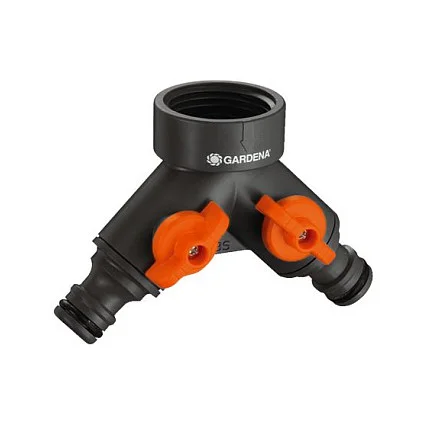 Gardena 2-Wege-Ventil. für Wasserhähne (G3/4")-Gewinde