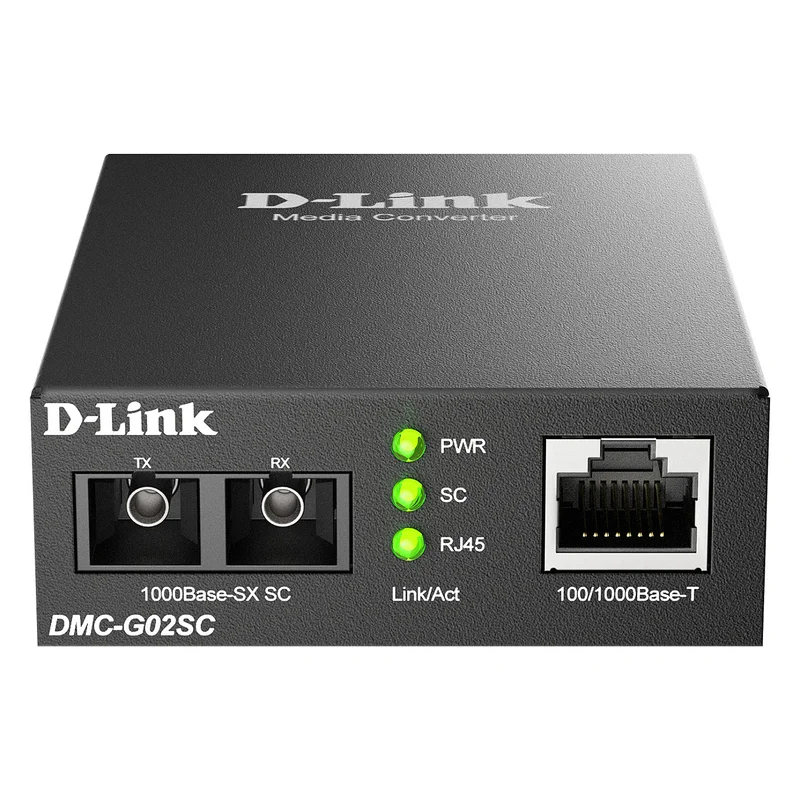 D-Link DMC-G02SC/E Gigabit Ethernet Konverter