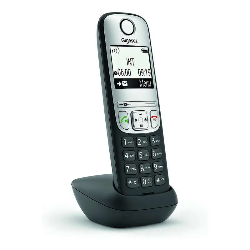 GIGASET A690HX schwarz 5.1 cm 2 Zoll schwarz-weiss Grafik-Display Freisprechen Telefonbuch fr DECT Basisstationen und Router