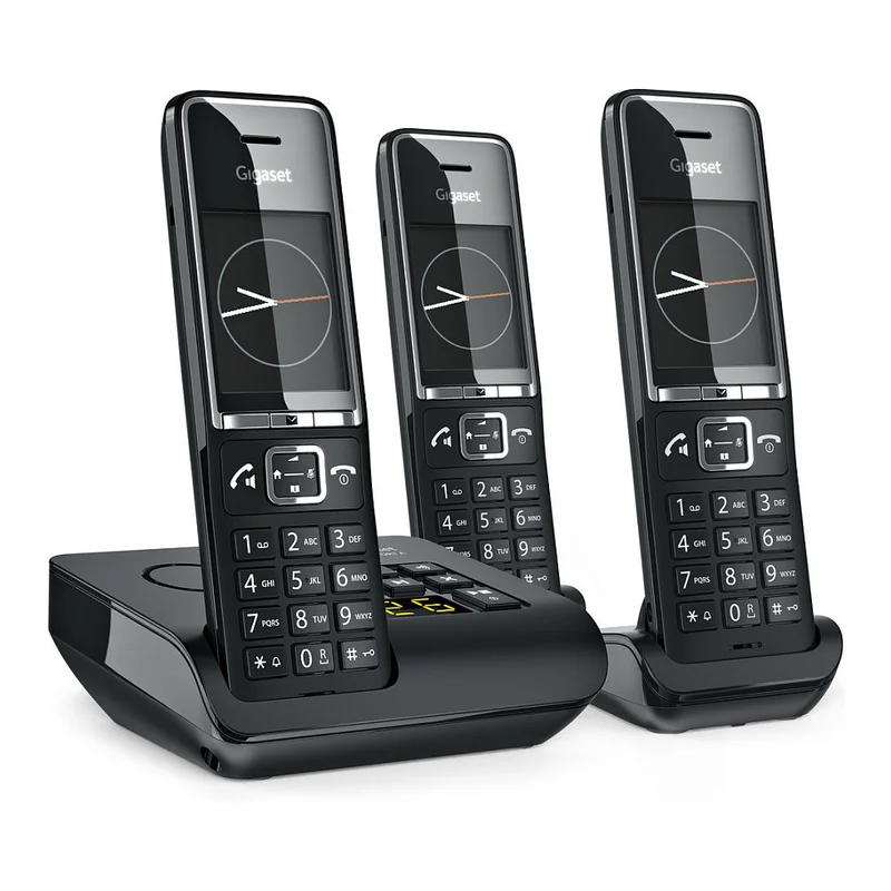 Gigaset COMFORT 550A trio schwarz/chrom