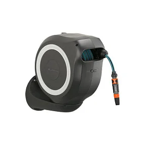 Gardena Wand-Schlauchbox RollUp M. 20 m. weiß