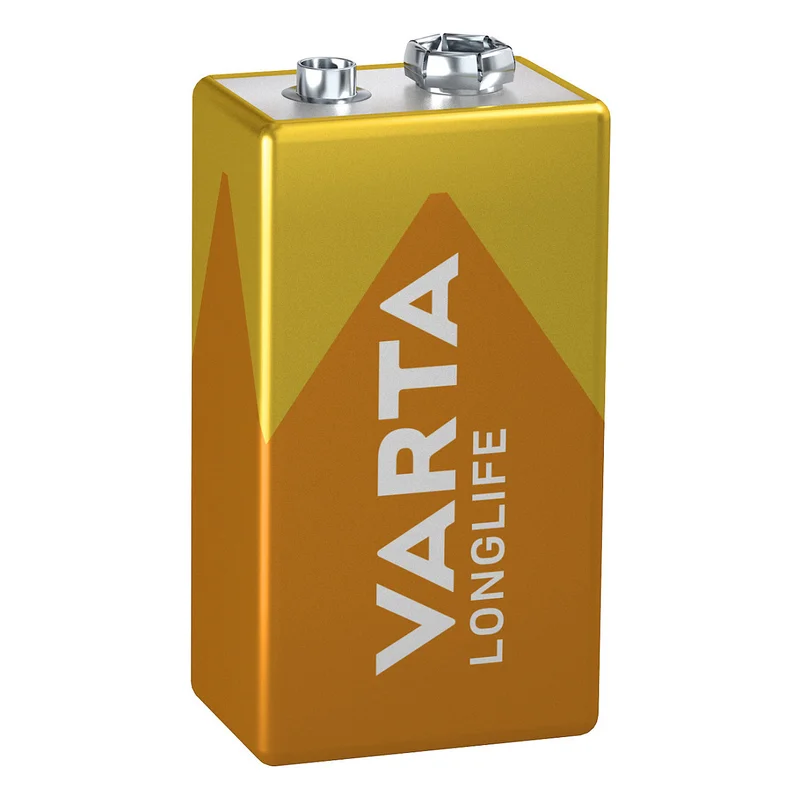 Batterie 9V E-Block (6LR61) *Varta* Longlife - 1-Pack