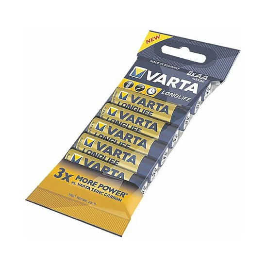 Batterie AA (LR6) 1.5V *Varta* Longlife - 8-Pack