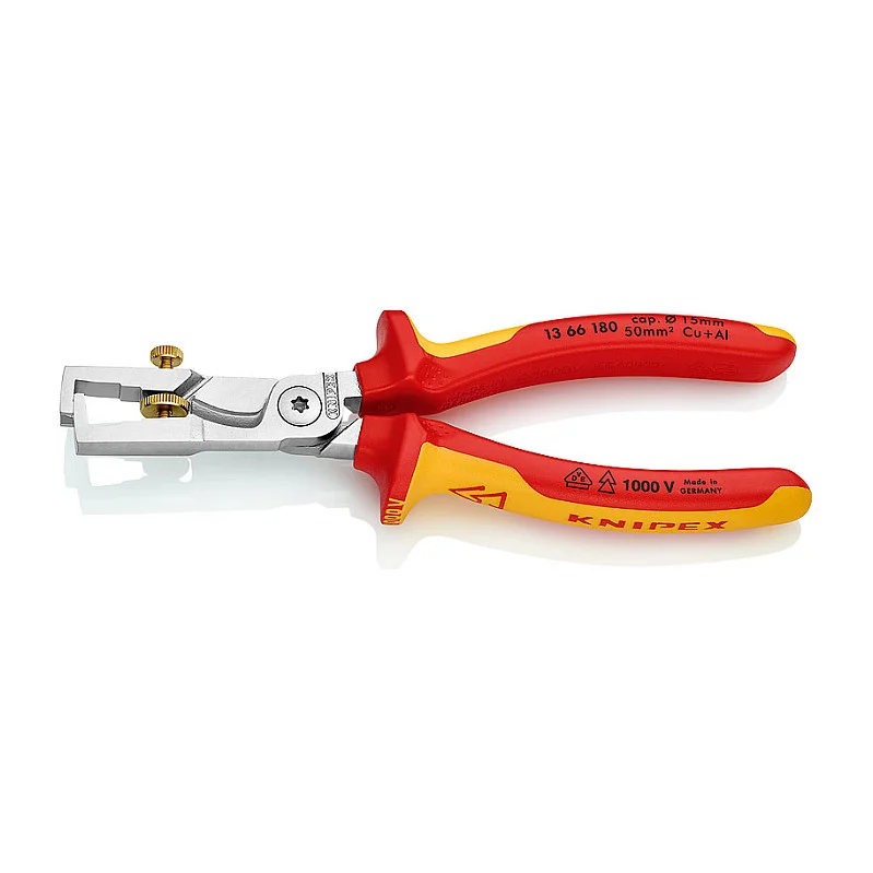 KNIPEX Kabelschere mit Abisolierfunktion
