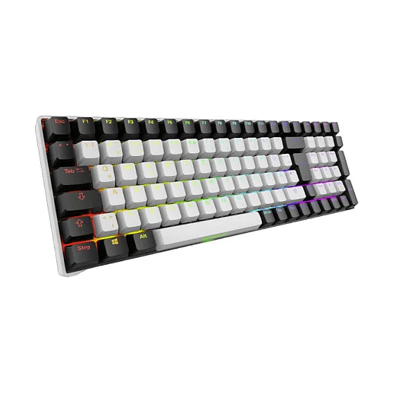 Sharkoon Gaming Tastatur Skiller SGK50S2 schwarz-gelb DE