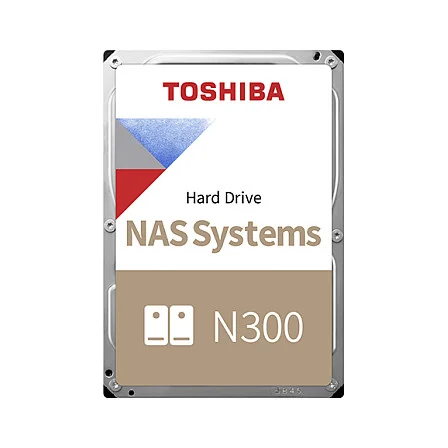 3,5" Toshiba 8.9cm 8TB SATA3 NAS N300 7200RPM intern