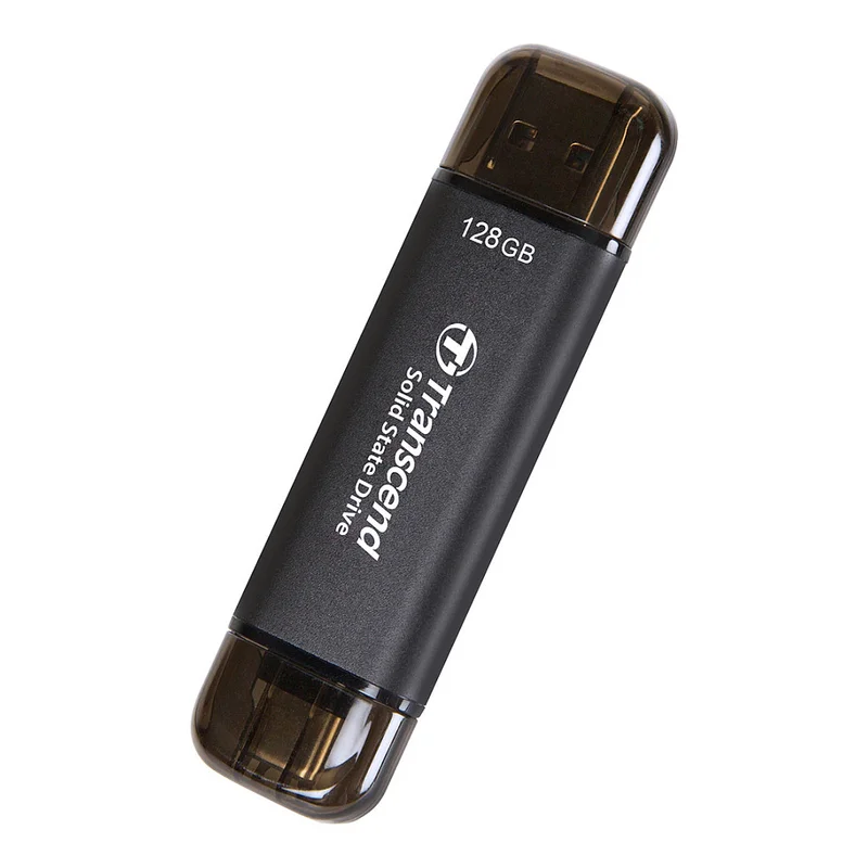 Transcend SSD ESD310C 128GB USB-C USB 3.2 Gen 2x1 black