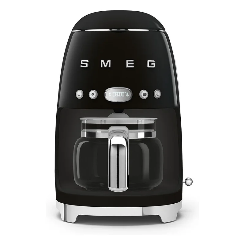 SMEG Filter-Kaffeemaschine 50s Style DCF02BLEU, schwarz