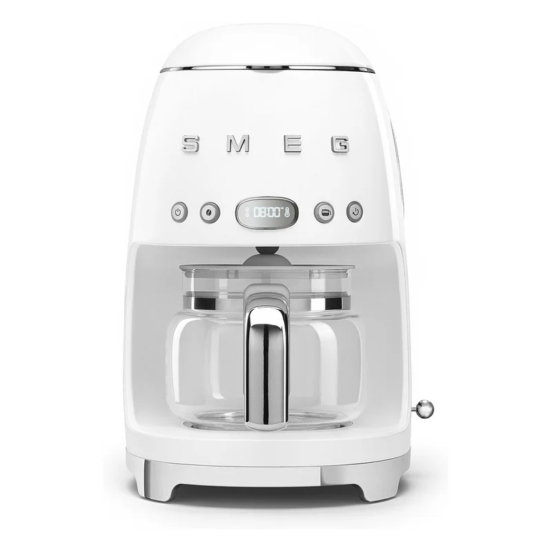 SMEG Filter-Kaffeemaschine 50s Style DCF02WHEU, weiß