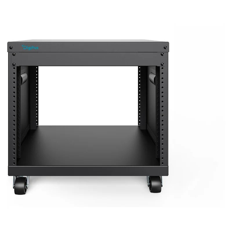 Universal 19-Zoll Equipment Rack mit Rollen, 8HE