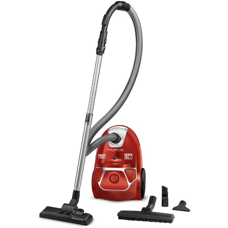 Rowenta Bodenstaubsauger Compact Power Parkett (rot)