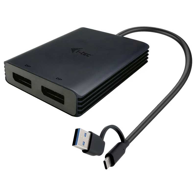 I-TEC USB-A/C 2X DP ADAPTER
