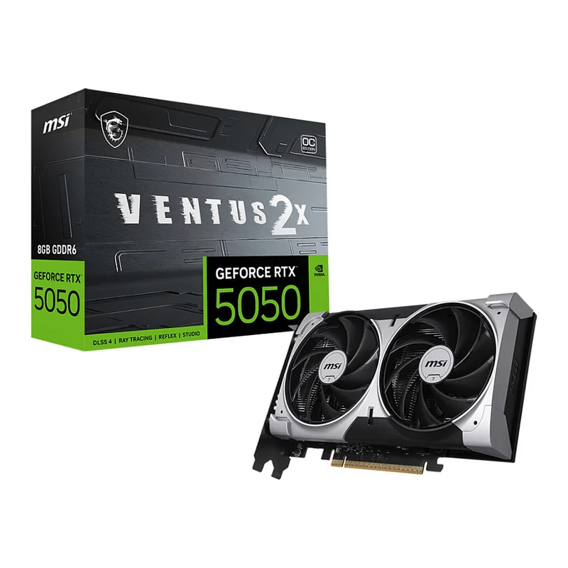 RTX 5050 8G MSI VENTUS 2X OC 8GB GDDR6