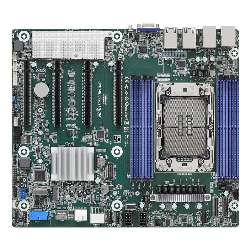 ASRock Mainboard SPC741D8-2L2T/BCM CEB Sockel 4677 Single