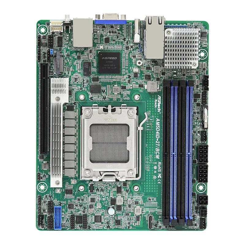 ASRock Mainboard AM5D4ID-2T/BCM mini-ITX Sockel AM5 Single
