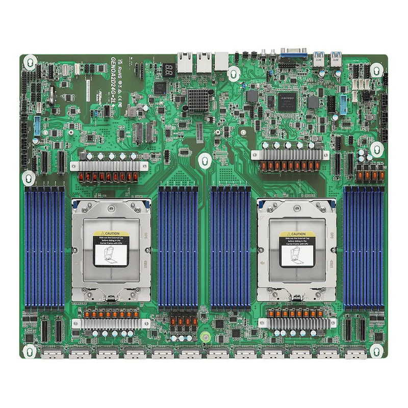 ASRock Mainboard GENOA2D24G-2L+ Proprietary Dual Sockel SP5 Single